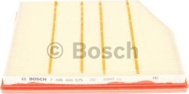 BOSCH F 026 400 575 - Filtru aer parts5.com