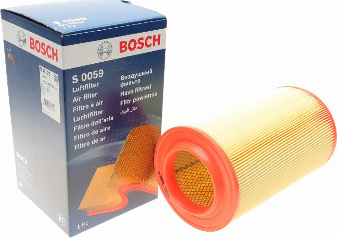 BOSCH F 026 400 059 - Filtr powietrza parts5.com