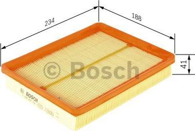 BOSCH F 026 400 164 - Zracni filter parts5.com