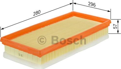 BOSCH F 026 400 103 - Õhufilter parts5.com