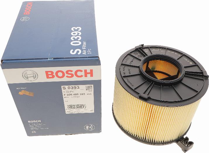 BOSCH F 026 400 393 - Filtru aer parts5.com