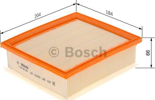 BOSCH F 026 400 369 - Zracni filter parts5.com