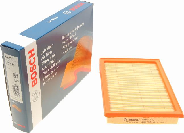 BOSCH F 026 400 222 - Air Filter parts5.com