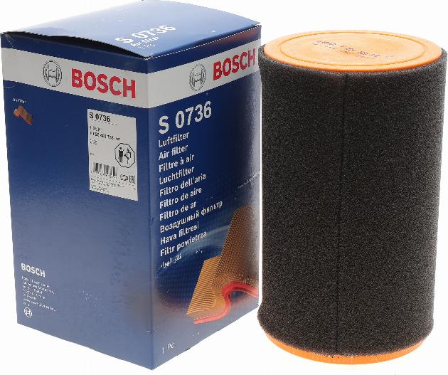 BOSCH F 026 400 736 - Filtr powietrza parts5.com