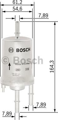 BOSCH F 026 403 008 - Filtru combustibil parts5.com