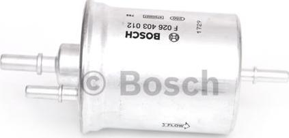 BOSCH F 026 403 012 - Filtro combustible parts5.com