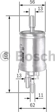 BOSCH F 026 403 764 - Filter goriva parts5.com