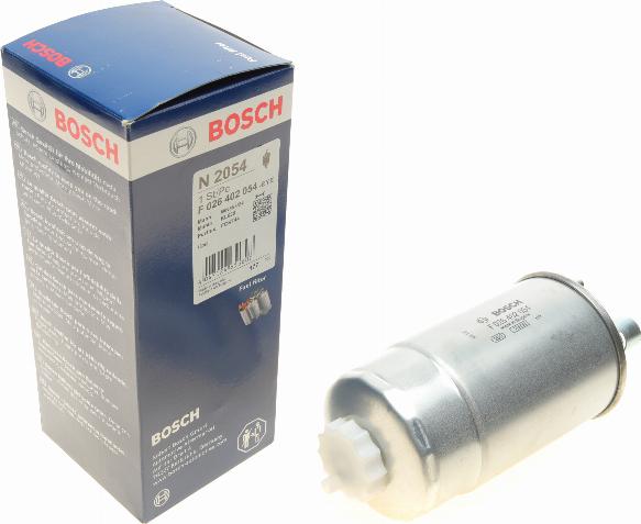 BOSCH F 026 402 054 - Filtro combustible parts5.com