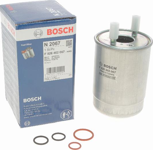 BOSCH F 026 402 067 - Palivový filter parts5.com