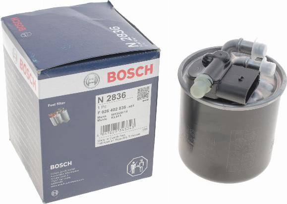 BOSCH F 026 402 836 - Kütusefilter parts5.com