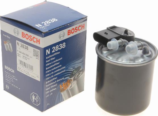 BOSCH F 026 402 838 - Palivový filtr parts5.com