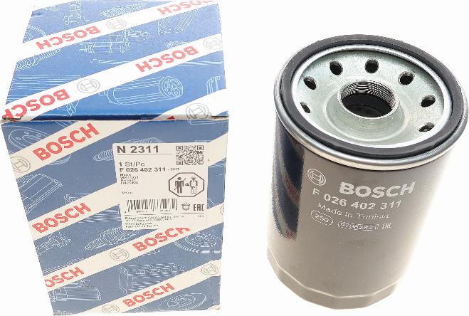 BOSCH F 026 402 311 - Kütusefilter parts5.com