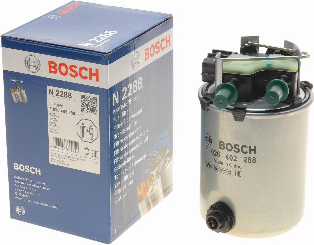 BOSCH F 026 402 288 - Filtru combustibil parts5.com