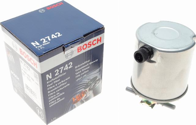 BOSCH F 026 402 742 - Filtro combustible parts5.com