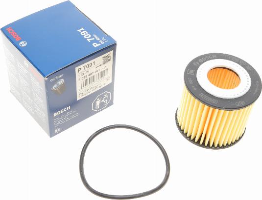 BOSCH F 026 407 091 - Φίλτρο λαδιού parts5.com