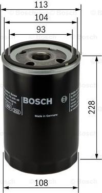 BOSCH F 026 407 048 - Filtru ulei parts5.com