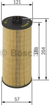 BOSCH F 026 407 051 - Oil Filter parts5.com