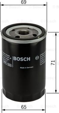 BOSCH F 026 407 001 - Φίλτρο λαδιού parts5.com