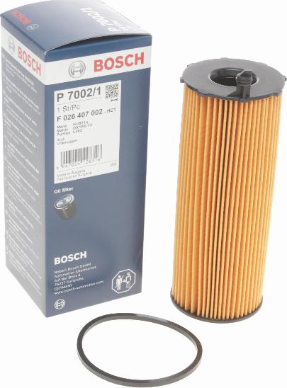 BOSCH F 026 407 002 - Маслен филтър parts5.com