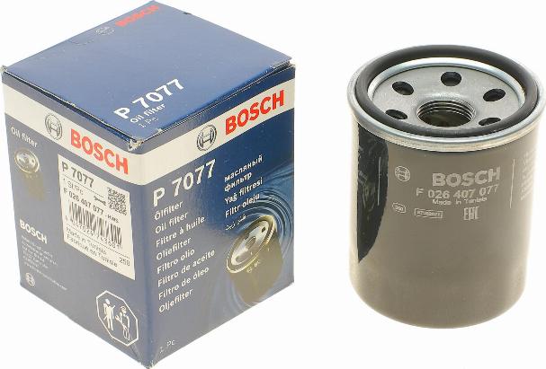 BOSCH F 026 407 077 - Масляный фильтр parts5.com