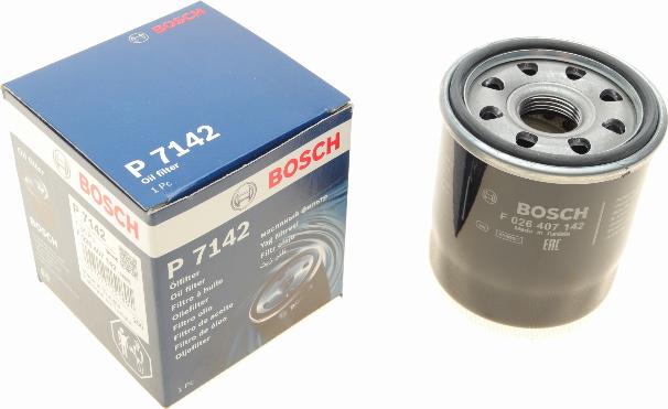 BOSCH F 026 407 142 - Oil Filter parts5.com