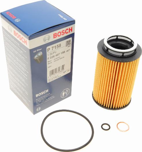 BOSCH F 026 407 158 - Filtru ulei parts5.com