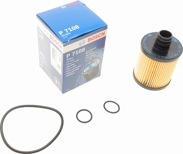 BOSCH F 026 407 108 - Oil Filter parts5.com