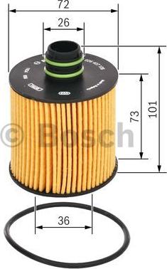 BOSCH F 026 407 108 - Filter za ulje parts5.com