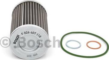 BOSCH F 026 407 118 - Хидравличен филтър, автоматична предавателна кутия parts5.com