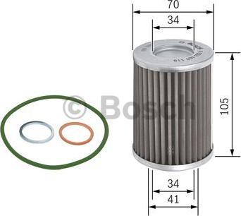 BOSCH F 026 407 118 - Hydraulic Filter, automatic transmission parts5.com