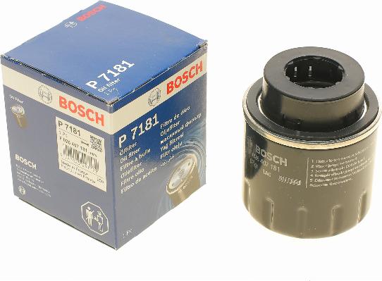 BOSCH F 026 407 181 - Filtar za ulje parts5.com