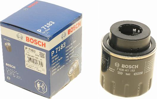 BOSCH F 026 407 183 - Масляный фильтр parts5.com