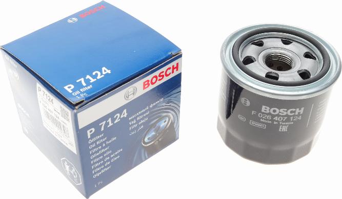 BOSCH F 026 407 124 - Yağ filtresi parts5.com