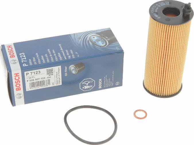 BOSCH F 026 407 123 - Oil Filter parts5.com