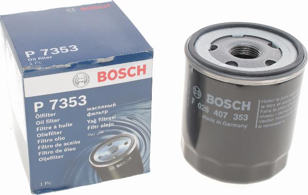 BOSCH F 026 407 353 - Olajszűrő parts5.com