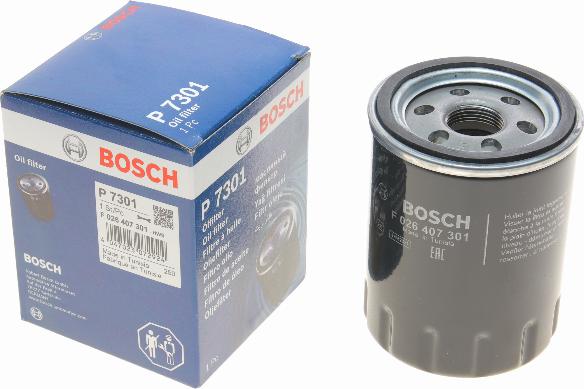 BOSCH F 026 407 301 - Oil Filter parts5.com