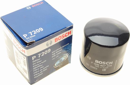 BOSCH F 026 407 209 - Filtr oleju parts5.com