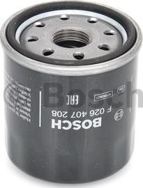 BOSCH F 026 407 208 - Маслен филтър parts5.com