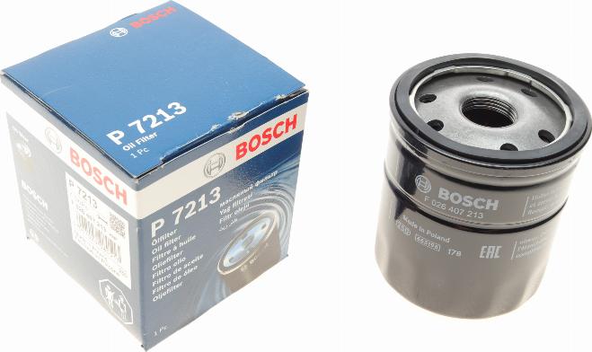 BOSCH F 026 407 213 - Filtru ulei parts5.com