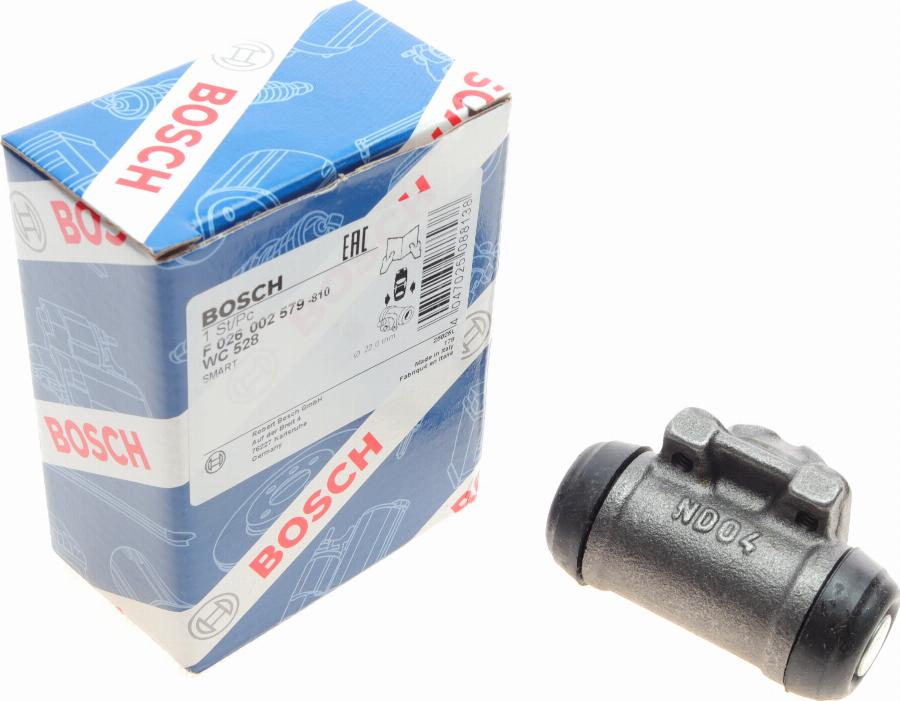 BOSCH F 026 002 579 - Cilindru receptor frana parts5.com