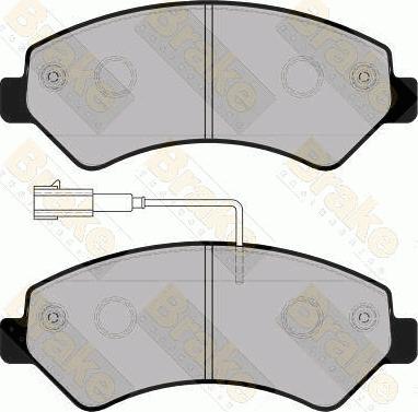 KRAFT AUTOMOTIVE 6005609 - Set placute frana,frana disc parts5.com