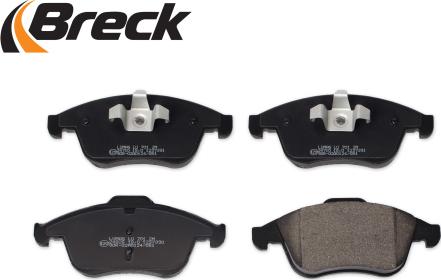 Breck 24710 00 701 00 - Brake Pad Set, disc brake parts5.com