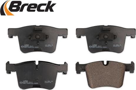 Breck 25199 00 551 00 - Set placute frana,frana disc parts5.com