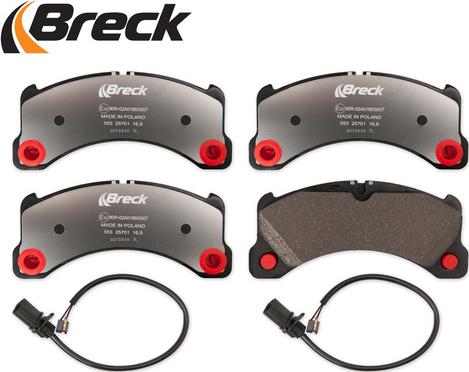 Breck 25701 00 553 00 - Set placute frana,frana disc parts5.com