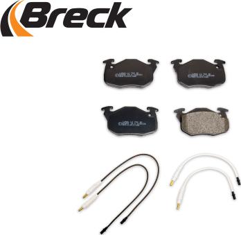 Breck 20906 00 702 10 - Brake Pad Set, disc brake parts5.com