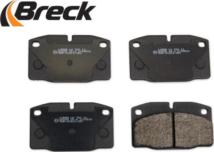 Breck 20939 00 702 00 - Set placute frana,frana disc parts5.com