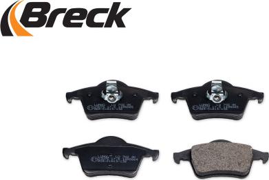 Breck 23076 00 702 00 - Brake Pad Set, disc brake parts5.com