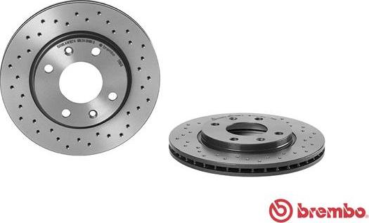 Brembo 09.5196.1X - Zavorni kolut parts5.com