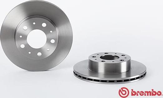 Brembo 09.8932.10 - Тормозной диск parts5.com