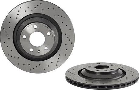 Brembo 09.8842.2X - Disc frana parts5.com